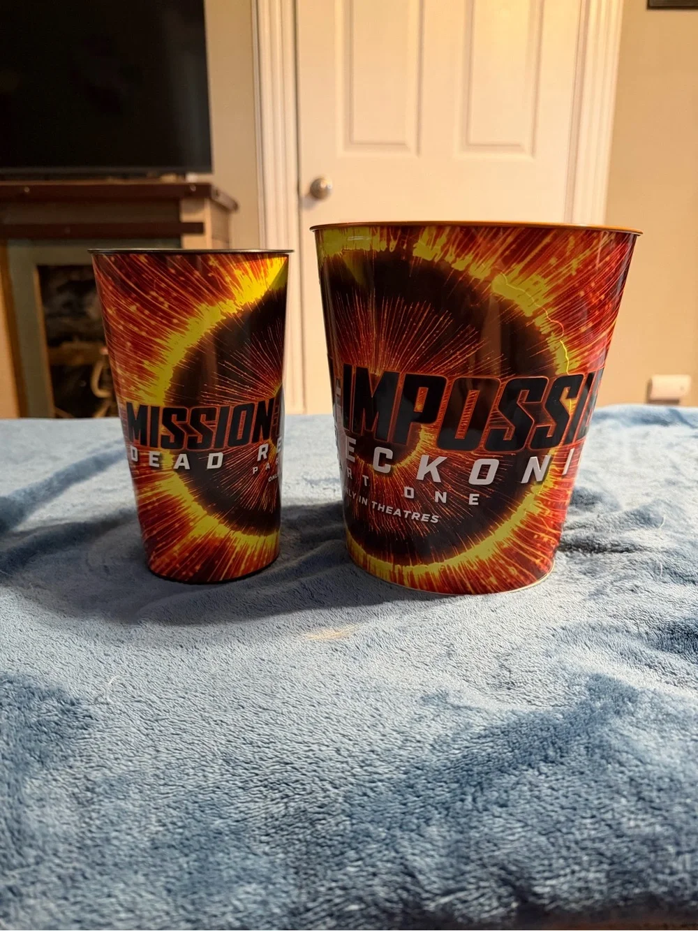 Mission Impossible Dead Reckoning Part One Popcorn Bucket and Cup Set